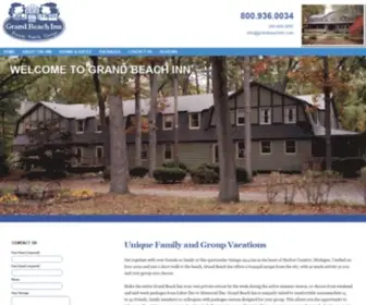 Grandbeachinn.com(Grand Beach Inn) Screenshot