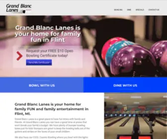 Grandblanclanes.com(Bowling Alley) Screenshot