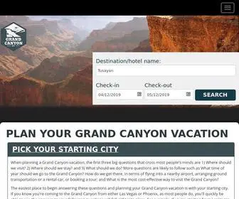 Grandcanyon.net(Plan Your Grand Canyon Vacation) Screenshot