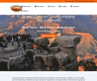 Grandcanyontourcompany.com(Grand Canyon Tour Company) Screenshot