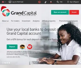 Grandcapital.net(Grand Capital) Screenshot