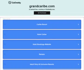 Grandcaribe.com(Grandcaribe) Screenshot