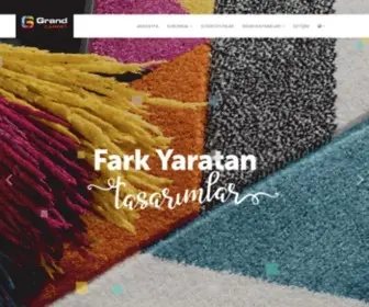 Grandcarpet.com(Grand Halı) Screenshot