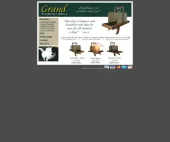 Grandcarpetmill.com(Grand Carpet Mill) Screenshot