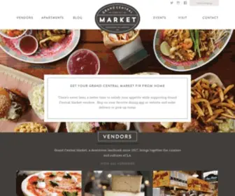 Grandcentralsquare.com(Grand Central Market) Screenshot
