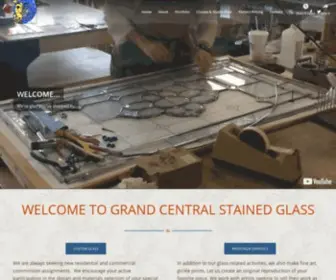 Grandcentralstainedglass.com(Grand Central Stained Glass) Screenshot