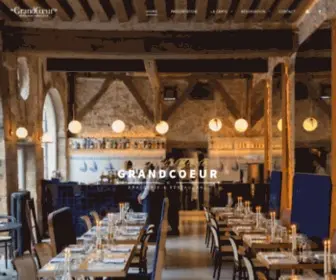 Grandcoeur.paris(Restaurant & Brasserie) Screenshot