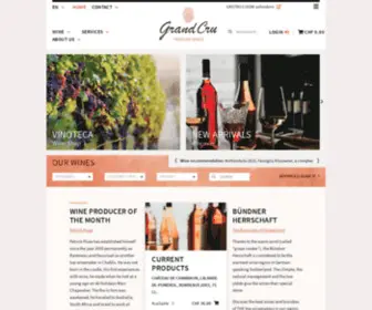 Grandcru.ch(Grand Cru Club) Screenshot