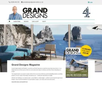 Granddesignssubscriptions.com(Grand Designs Magazine) Screenshot