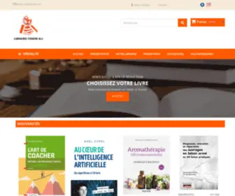 Grande-Librairie.com(GLS Grand librairie Tunisie) Screenshot