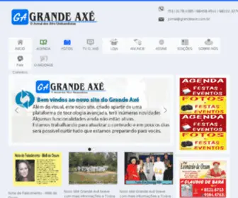 Grandeaxe.com.br(Início) Screenshot