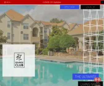 Grandeclubliving.com(Apartments in Duluth GA) Screenshot