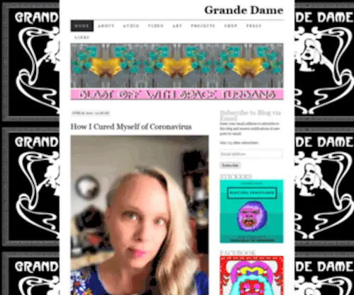Grandedame.co.uk(Grande Dame) Screenshot