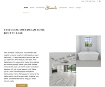 Grandefl.com(Custom Home Builder on the Treasure Coast) Screenshot