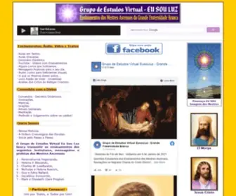 Grandefraternidadebranca.com.br(Grupo de Estudos Virtual EuSouLuz) Screenshot