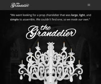 Grandelier.com(The Grandelier) Screenshot