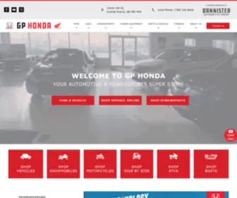 Grandeprairiehonda.com(Home GP Honda) Screenshot