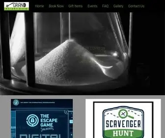 Grandescaperoom.com(Billings, Montana) Screenshot