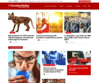 Grandesmedios.com(Grandes Medios) Screenshot