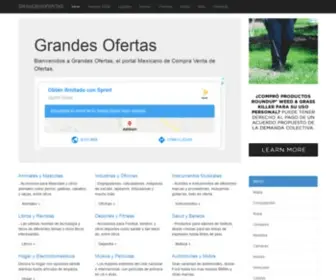 Grandesofertas.com.mx(Grandes Ofertas) Screenshot