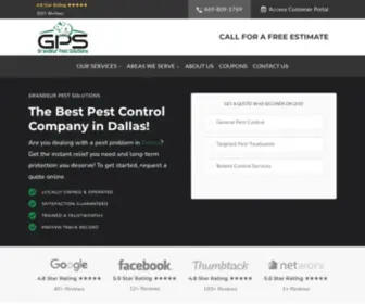 Grandeur4Sure.com(Termite & Pest Control Services In Dallas) Screenshot