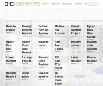 Grandeurhillsgroup.com(General Contractor) Screenshot