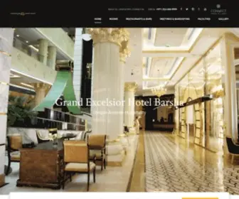 Grandexcelsior.ae(Grand Excelsior Hotel Al Barsha) Screenshot