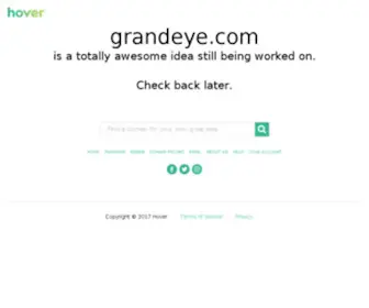 Grandeye.com(Contact us for any business inquiries) Screenshot