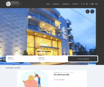 Grandfiftysuites.com(Grand Fifty Suites) Screenshot