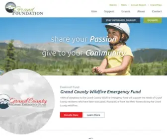 Grandfoundation.com(The Grand Foundation) Screenshot