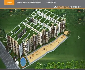 Grandgandharva.com(Grand Gandharva Apartment) Screenshot