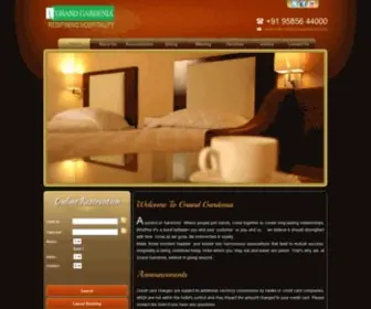 Grandgardenia.com(Grand Gardenia) Screenshot