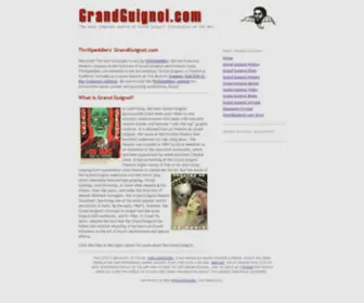 Grandguignol.com(Grand Guignol Online) Screenshot