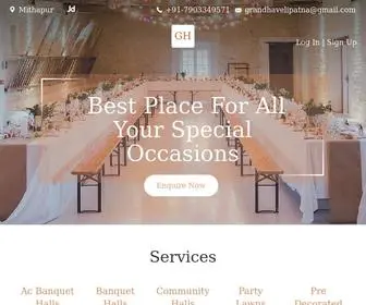 Grandhavelipatna.com(Grand Haveli Patna) Screenshot