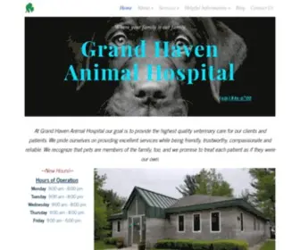 Grandhavenanimalhospital.com(Grand Haven Animal Hospital) Screenshot