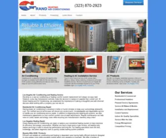 Grandheatingandair.com(Grandheatingandair) Screenshot