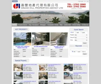 Grandhill-HK.com(盈豐地產) Screenshot