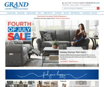 Grandhomefurnishings.com(Grand Home Furnishings) Screenshot