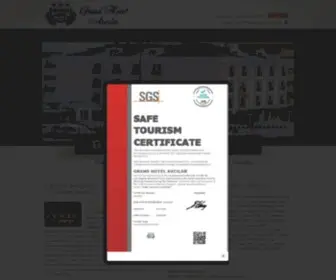 GrandhotelavCilar.com(Istanbul Ataturk Airport Hotel) Screenshot