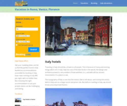 Grandhotelitaly.com(Italy hotels) Screenshot