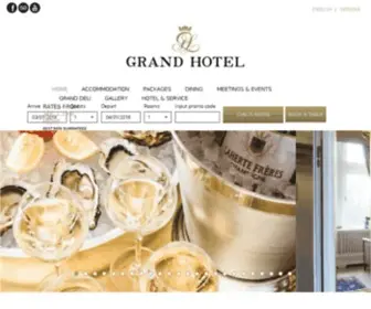 Grandilund.se(Grand Hotel) Screenshot