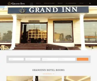 Grandinn.in(Grand Inn Hotel & Restaurant) Screenshot