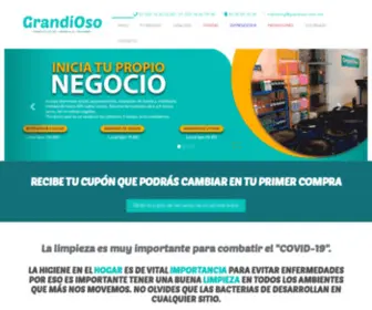 Grandioso.com.mx(Productos de limpieza) Screenshot