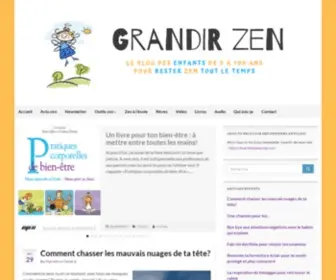 Grandirzen.com(Grandir Zen) Screenshot