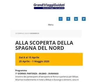 Grandiviaggiguidati.com(By Macondo Viaggi Tour Operator) Screenshot