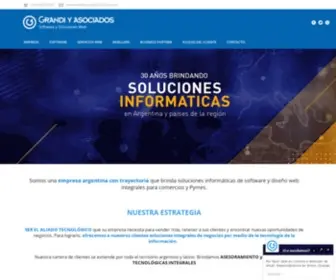 Grandiyasociados.com(Software e Ingeniera Web) Screenshot