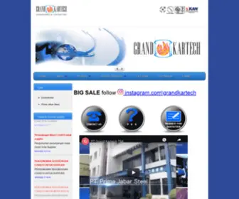 Grandkartech.com(Offical Website PT) Screenshot