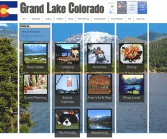 Grandlakecolorado.com(Grand Lake Colorado) Screenshot