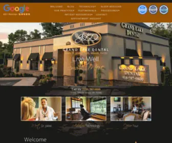 Grandlakedental.com(Dr. Karl Jobst) Screenshot