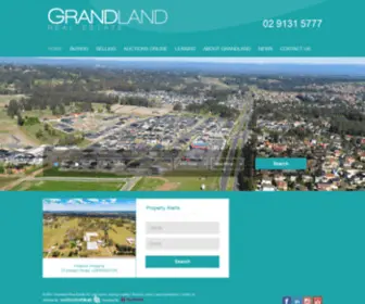 Grandland.com.au(Grandland Real Estate) Screenshot